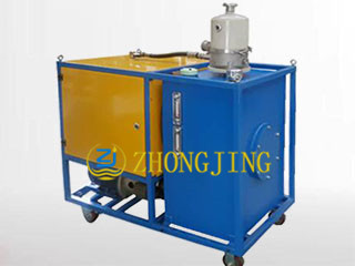 Centrifugal filtration system of oil tank