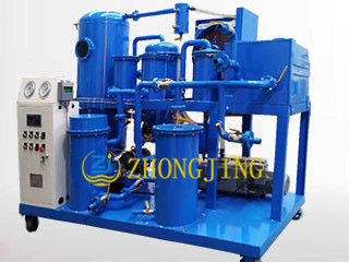 Hydraulic oil filtering system