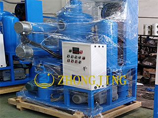 80(5000L) vacuum oil purifier film wrapping packagi