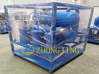 120(7000L) horizontal double vacuum oil purifier fi